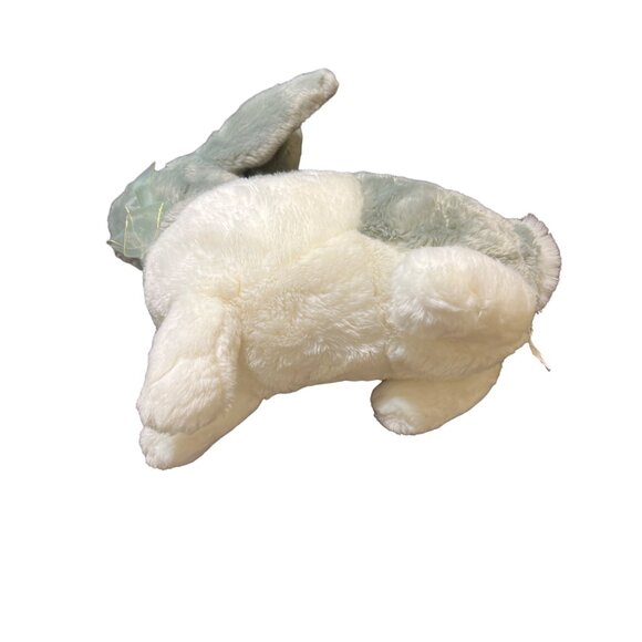 Vintage Sun Point Ltd Plush Bunny Rabbit Stuffed Animal Realistic Gray White 16" - Picture 4 of 5